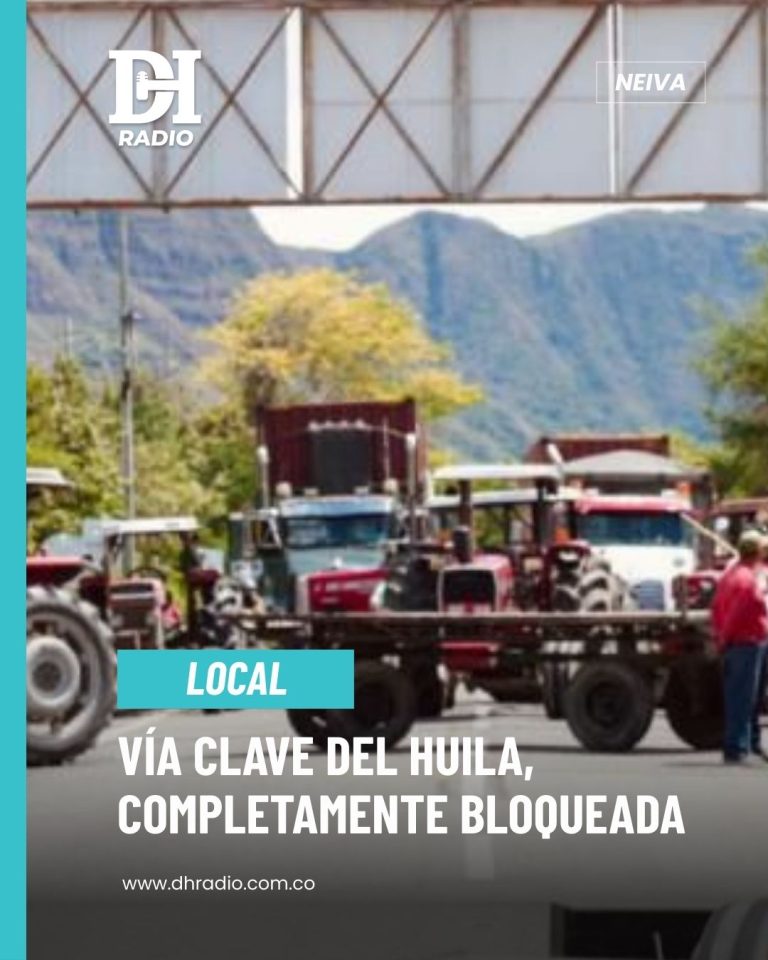 Bloqueo en el norte del Huila: comunidad protesta en la vereda El Venado