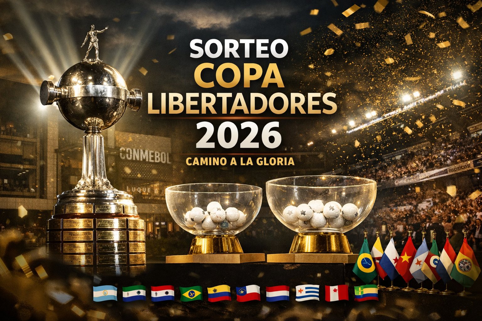 La Libertadores 2026 entra en escena: fecha definida para el sorteo de grupos