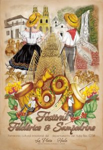 La Plata presenta el afiche oficial del 69 Festival Folclórico y Sampedrino